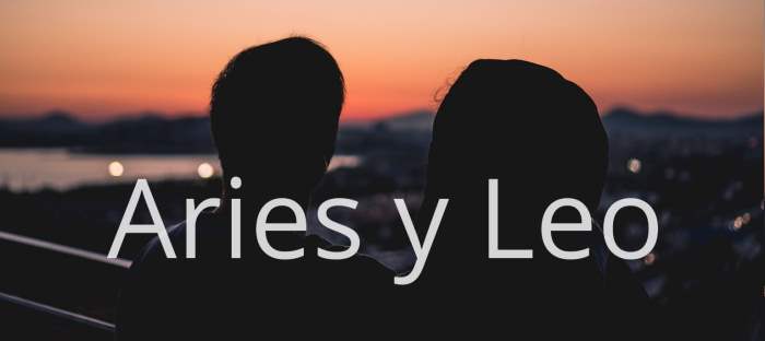 Aries y Leo, ¿Existe una buena compatibilidad entre estos dos signos?