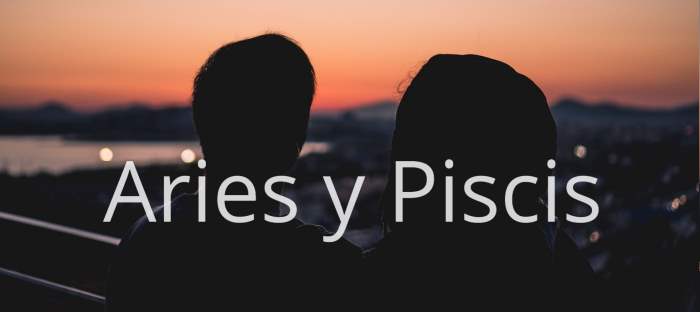 Aries y Piscis