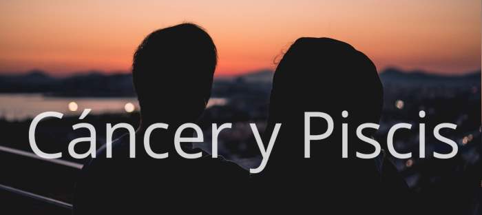 Cáncer y Piscis: ¿Existe buena compatibilidad entre estos dos signos?