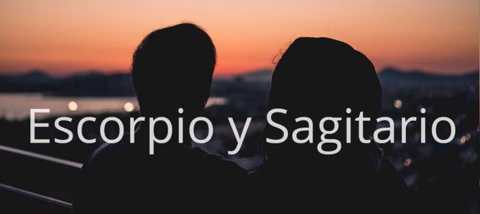 Escorpio y Sagitario: Descubre dónde son compatibles estos signos y dónde no