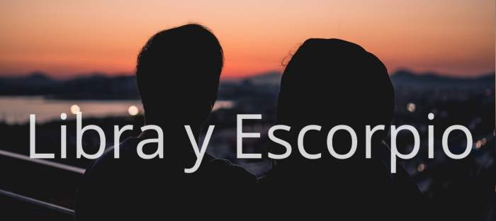 Libra y Escorpio: Descubre lo que dicen los astros sobre esta bonita pareja