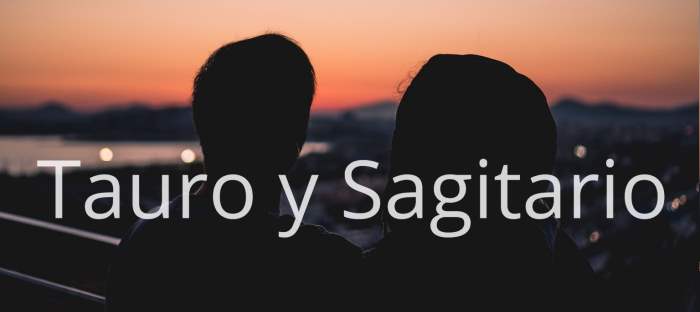 Tauro y Sagitario: Descubre qué tipo de compatibilidad existe entre estos dos signos