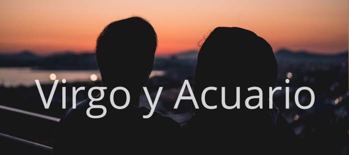 Virgo y Acuario: Descubre en qué son compatibles estos signos y en qué no